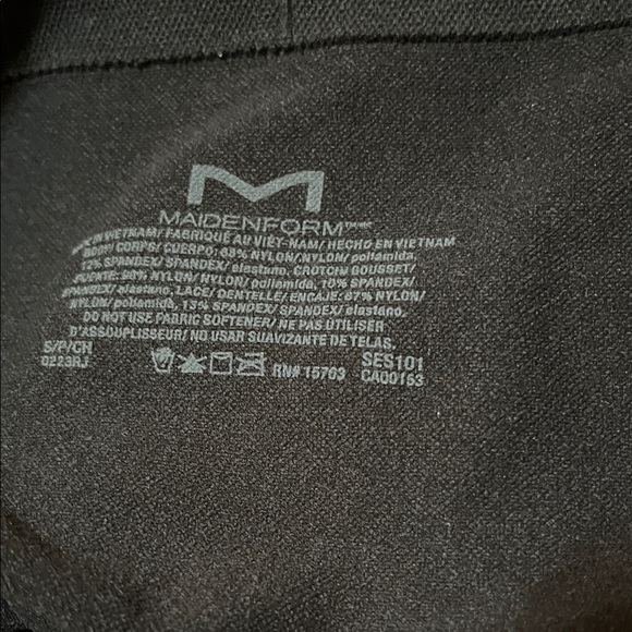 NWT Maidenform Firm Shapers Black Lace Panties Size Small - Picture 8 of 8